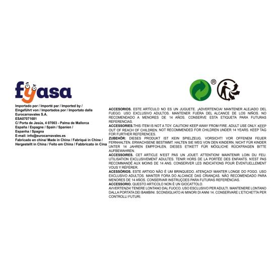 Chistera Amarilla adultos