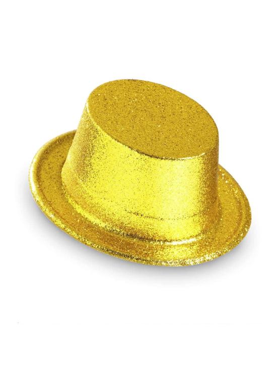 Chistera de Color Oro Brillante