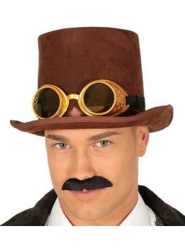Chistera Steampunk con gafas