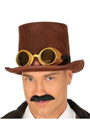 Chistera Steampunk con gafas