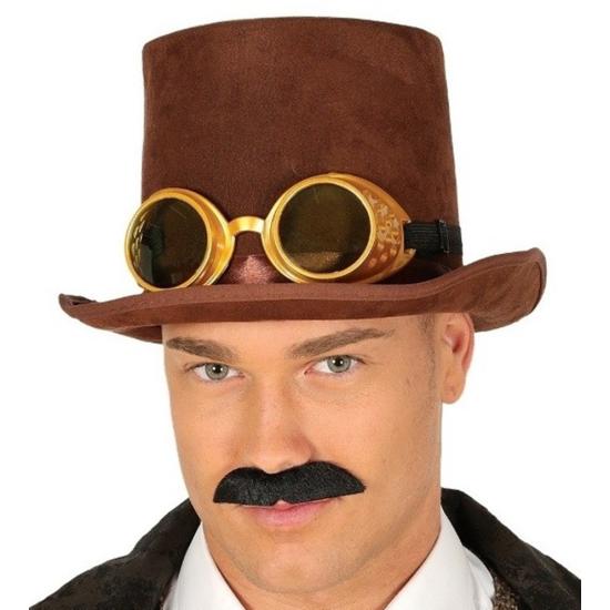 Chistera Steampunk con gafas Chistera Steampunk con gafas