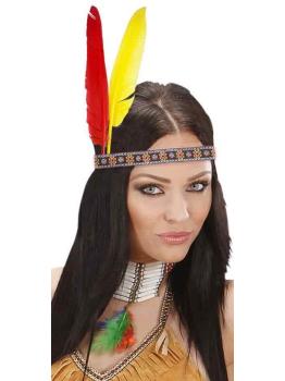 Cinta Plumas Indio .