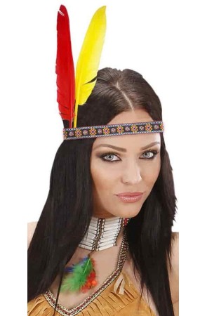 Cinta Plumas Indio .