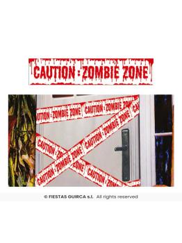 Cinta Precaución Zombies 6 m