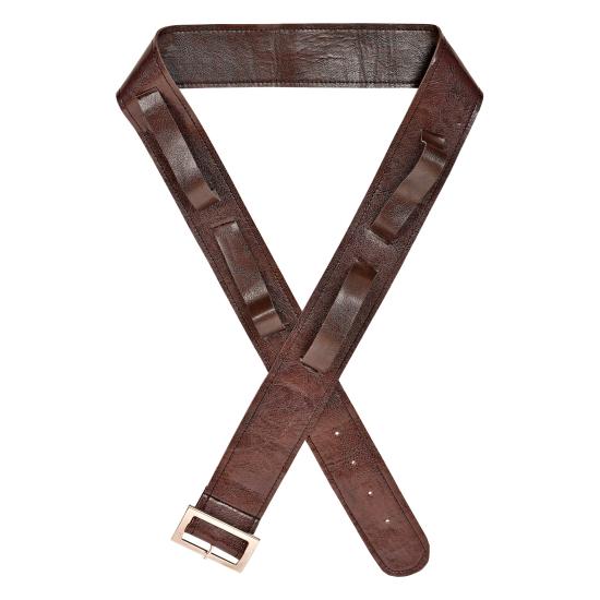 Cinturón Marrón con 4 fundas para espadas y armas Cinturón Marrón con 4 fundas para espadas y armas
