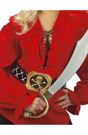 Cinturón Pirata con Hebilla