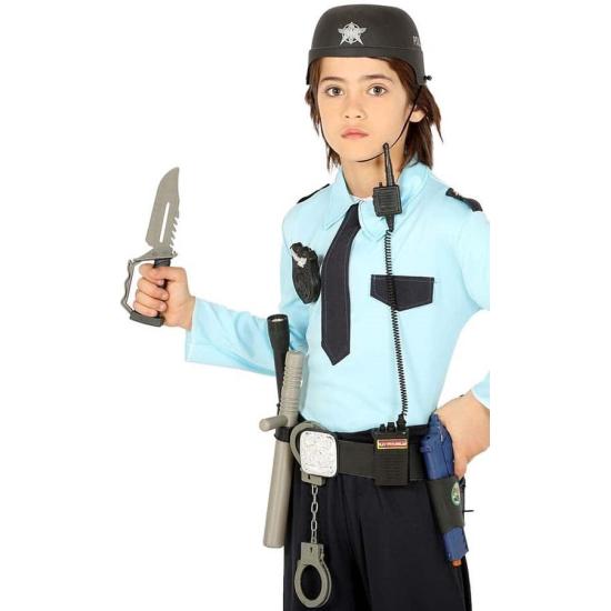 Cinturón Policía con casco infantil