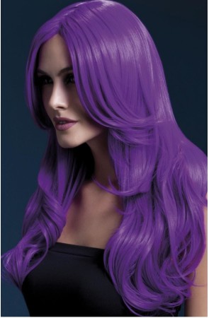 Colección Fever, Peluca Khloe, morada neón