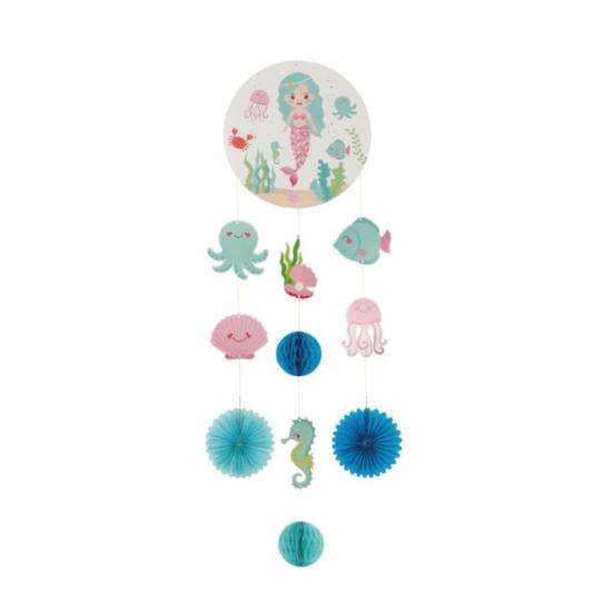 Colgante decoración sirenas 40x80 cms. Colgante decoración sirenas 40x80 cms.