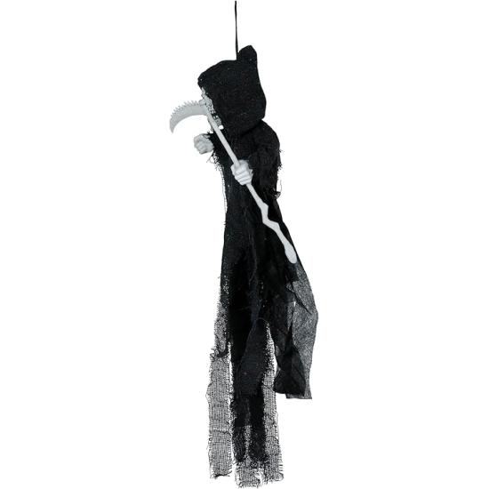 Colgante Esqueleto con Guadaña 50 cm – Decoración de Halloween Colgante Esqueleto con Guadaña 50 cm – Decoración de Halloween
