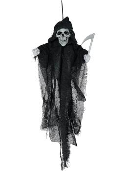 Colgante Esqueleto con Guadaña 50 cm – Decoración de Halloween