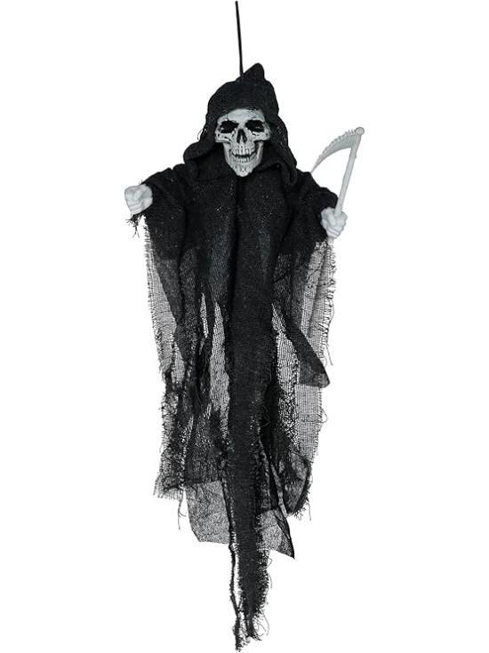 Colgante Esqueleto con Guadaña 50 cm – Decoración de Halloween