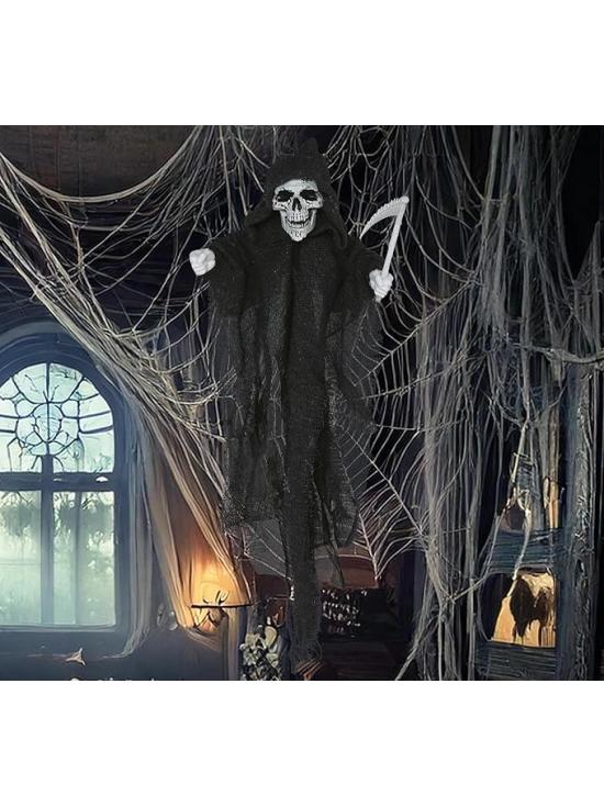 Colgante Esqueleto con Guadaña 50 cm – Decoración de Halloween