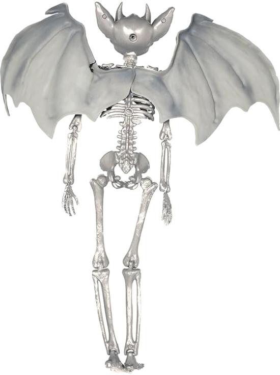 Colgante Esqueleto Vampiro con Alas 40 cm – Decoración de Halloween