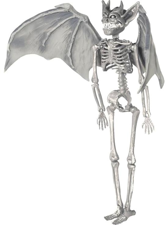 Colgante Esqueleto Vampiro con Alas 40 cm – Decoración de Halloween