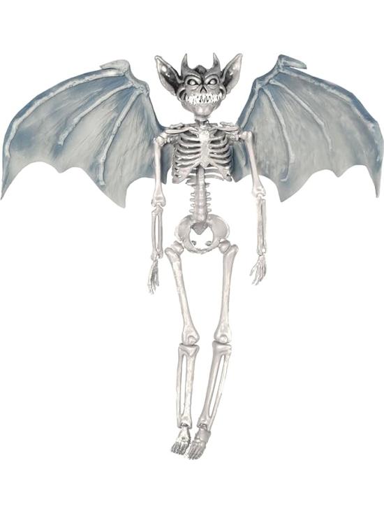 Colgante Esqueleto Vampiro con Alas 40 cm – Decoración de Halloween