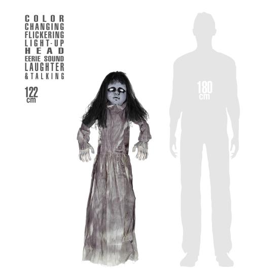 Colgante Halloween Muñeca Terror de 120 cms