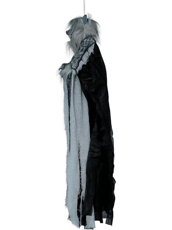 Colgante Hombre Lobo con Luz, Sonido y Movimiento 120 cm – Decoración de Halloween