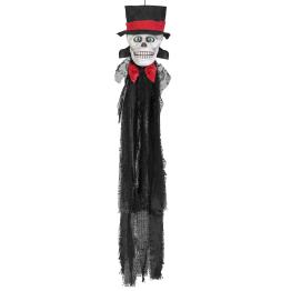 Colgante Muerte Halloween Luz, Sonido y Movimiento 80 cms