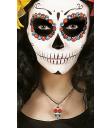 Collar Calavera Azul Día de los Muertos