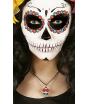 Collar Calavera Azul Día de los Muertos