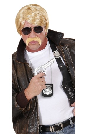 Collar con Placa Policia