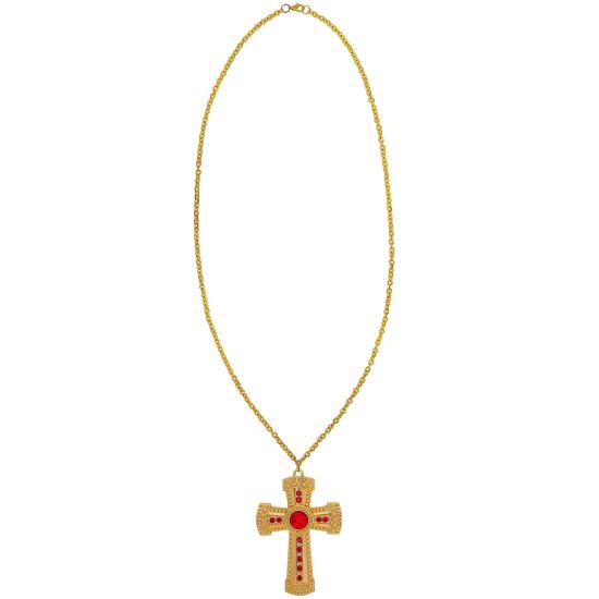 Collar Cruz Dorada Sacerdote / Obispo