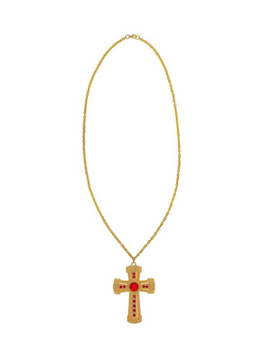 Collar Cruz Dorada Sacerdote / Obispo