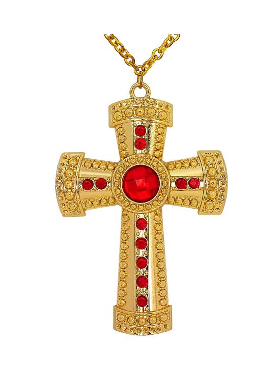 Collar Cruz Dorada Sacerdote / Obispo