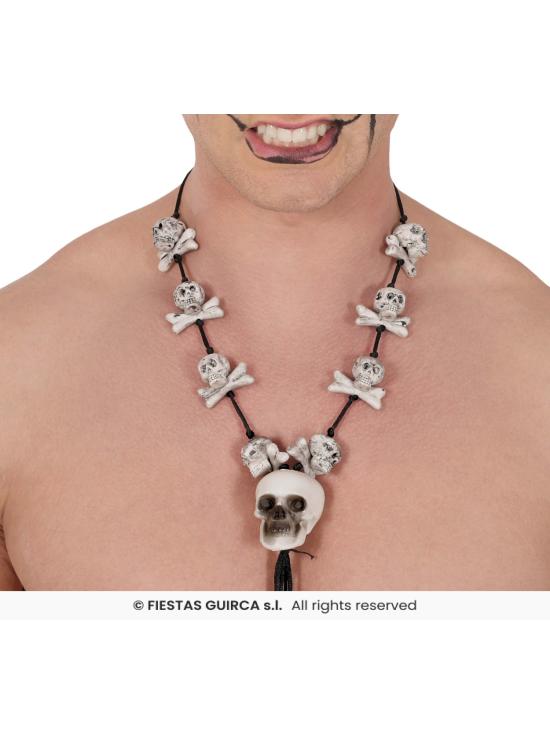 Collar de Huesos para Disfraz