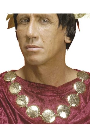 Collar de Romano con Medallones Dorados