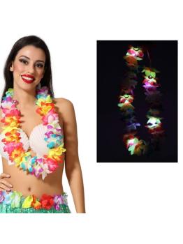 Collar Hawaiano con Luz