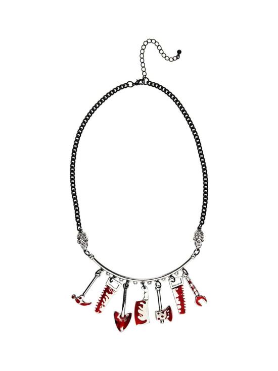 Collar Herramientas Ensangrentadas.
