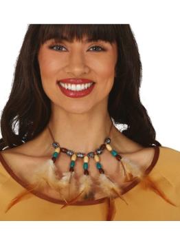 Collar Indio Plumas