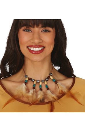 Collar Indio Plumas