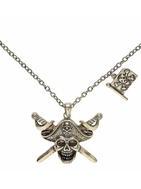 Collar Pirata con Calavera .