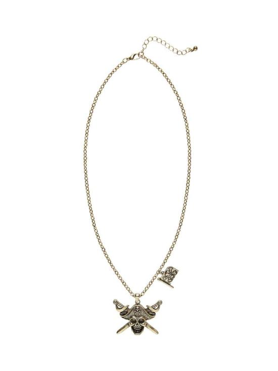 Collar Pirata con Calavera .