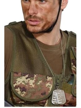 Collar Placas Militares  .
