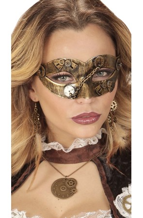Collar reloj steampunk