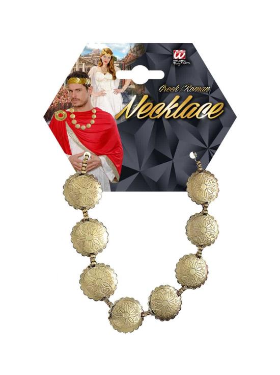 Collar de Romano con Medallones Dorados