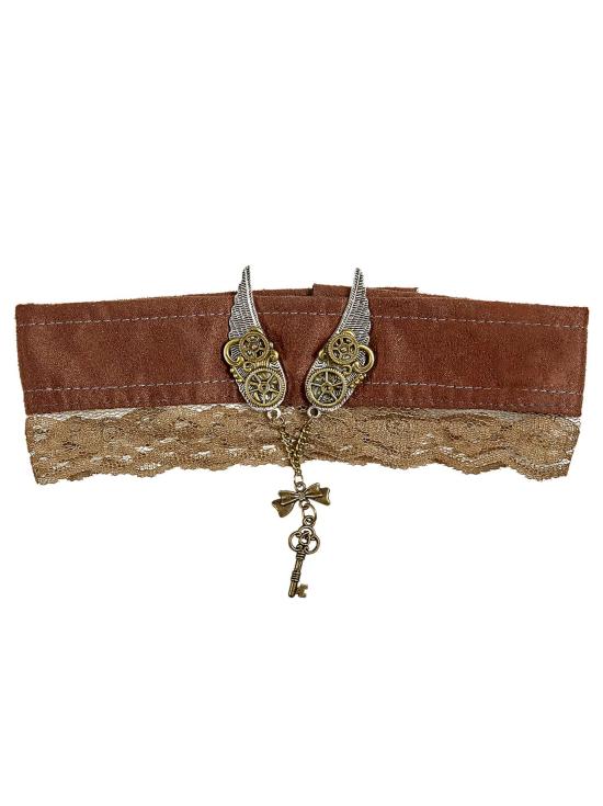 Collar Steampunk con llave