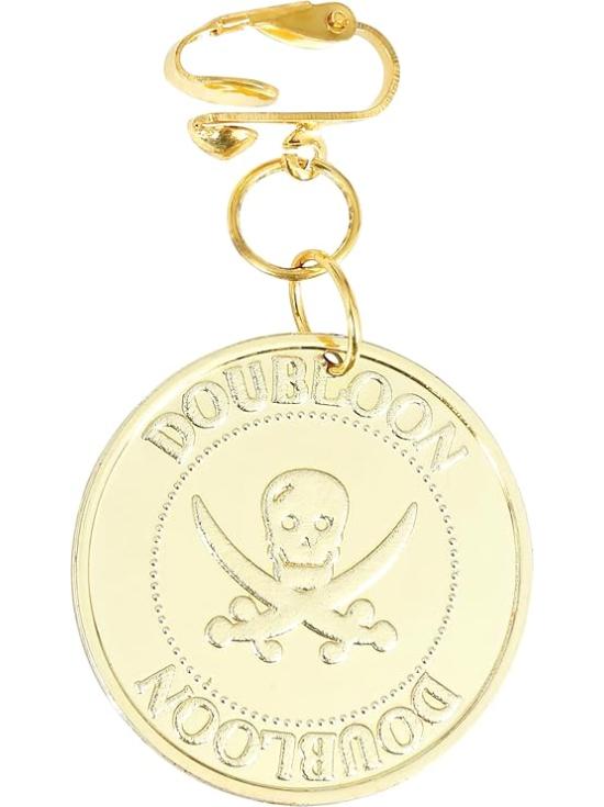 Collar y Pendientes de Monedas Pirata