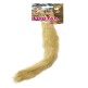 Cola de león peluche moldeable para disfraz