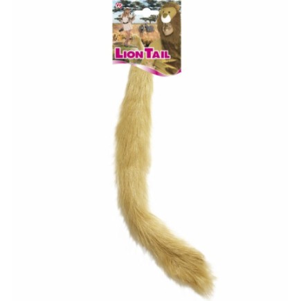 Cola de león peluche moldeable para disfraz