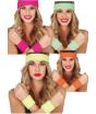 Conjunto 2 muñequeras y cinta pelo