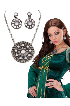 CONJUNTO COLLAR Y PENDIENTES CELTAS