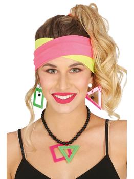 Conjunto de los 80's para disfraz.