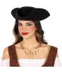 Conjunto de Pendientes y Collar Pirata Metálico - Accesorios de Joyería para Mujer