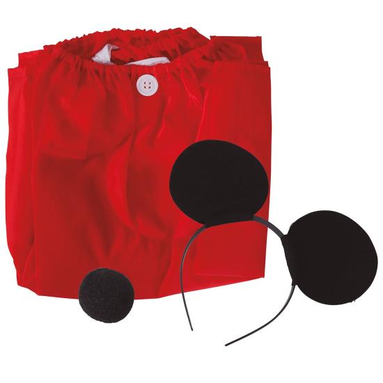 Conjunto disfraz ratoncito, Talla única