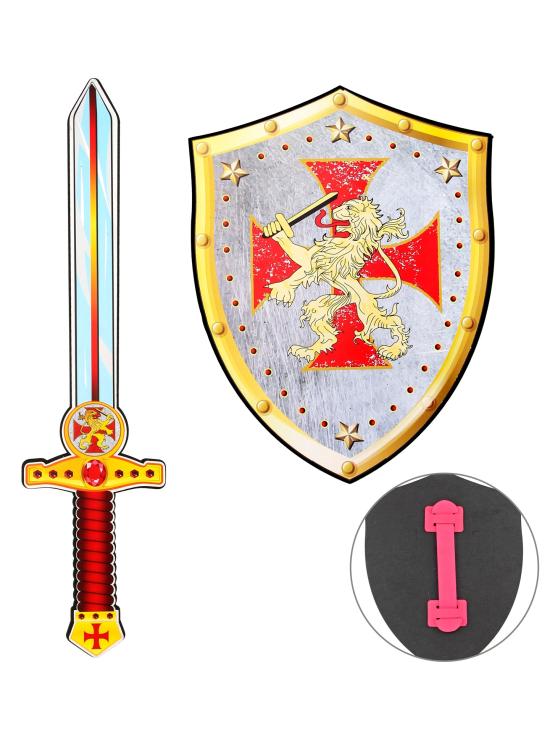 Conjunto Espada de Espuma y Escudo Caballero